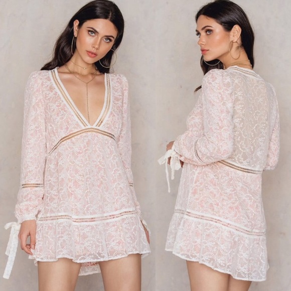 For Love & Lemons Sweet Disposition Swing Dress - Picture 2 of 13